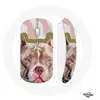 Image de Souris Sans Fil Chien de Pitbull marron ()