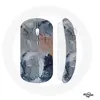 Image de Souris Sans Fil Fond de texture abstraite gris ()