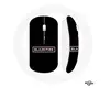 Image de Souris Sans Fil Blackpink in Your Area Groupe de K-pop Logo Rose Fond Noir ()