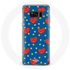 Image de Coque pour Samsung Galaxy S8 BTS Bangtan Garçons BT21 TATA de V Fond Bleu
