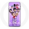 Image de Coque pour Samsung Galaxy J3 2017 BTS TinyTAN Animation Affiche RM Jin Suga J-Hope Jimin Jungkook Et V