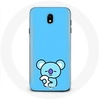 Image de Coque pour Samsung Galaxy J5 2017 Bangtan BTS BT21 Koya RM Fond Bleu