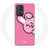 Image de Coque pour Samsung Galaxy A52 BTS Bangtan Garçons BT21 Cooky Fond Rose