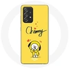 Image de Coque pour Samsung Galaxy A33 5G BTS Bangtan Garçons BT21 Chimmy Jimin Fond Jaune
