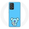 Image de Coque pour Samsung Galaxy A33 5G Bangtan BTS BT21 Koya RM Fond Bleu