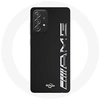 Image de Coque pour Samsung Galaxy A33 5G Amg Logo Carbone Texture