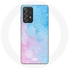 Image de Coque pour Samsung Galaxy A33 5G Fond bleu rose