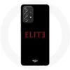 Image de Coque pour Samsung Galaxy A33 5G Elite Saison 5 Logo Rouge Fond Noir