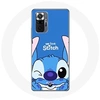 Image de Coque pour Xiaomi Redmi Note 10 Pro Stitch mignon fond bleu