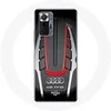 Image de Coque pour Xiaomi Redmi Note 10 Pro Audi S8 Logo rouge