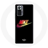 Image de Coque pour Xiaomi Redmi Note 10 Pro Nike Logo Couleur fond noir