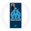 Image de Coque pour Xiaomi Redmi Note 10 Pro Olympique de marseille OM logo bleu