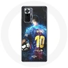 Image de Coque pour Xiaomi Redmi Note 10 Pro Lionel Messi Club de football de Barcelone FCB