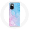 Image de Coque pour Xiaomi Redmi Note 10 Pro Fond bleu rose
