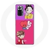 Image de Coque pour Xiaomi Redmi Note 10 Pro BTS BT21 Cooky Et Tata Bangtan V Et Jungkook Fanart