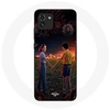 Image de Coque pour Samsung Galaxy A03 Stranger Things Mike Et Eleven Affiche