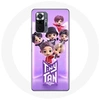 Image de Coque pour Xiaomi Redmi Note 10 Pro BTS TinyTAN Animation Affiche RM Jin Suga J-Hope Jimin Jungkook Et V