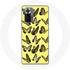 Image de Coque pour Xiaomi Redmi Note 10 Pro Papillons Fond Jaune