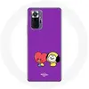 Image de Coque pour Xiaomi Redmi Note 10 Pro BTS Bangtan Sonyeondan BT21 Tata V Chimmy Jimin