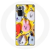 Image de Coque pour Xiaomi Redmi Note 10 Pro BTS Bangtan Sonyeondan BT21 Tata Chimmy Cooky Rj Shooky Koya Mang Et Van
