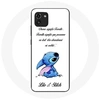 Image de Coque pour Samsung Galaxy A03 Lilo et Stitch Ohana Citation Blanc