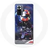 Image de Coque pour Xiaomi Redmi Note 10 Pro Formule 1 Pierre Gasly Pilote automobile F1 Rouge Bleu