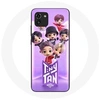 Image de Coque pour Samsung Galaxy A03 BTS TinyTAN Animation Affiche RM Jin Suga J-Hope Jimin Jungkook Et V