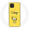 Image de Coque pour Samsung Galaxy A03 BTS Bangtan Garçons BT21 Chimmy Jimin Fond Jaune