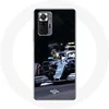 Image de Coque pour Xiaomi Redmi Note 10 Pro Formule 1 Valtteri Bottas Pilote automobile F1 Noir
