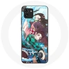 Image de Coque pour Samsung Galaxy A03 Tanjiro et Nezuko Demon Slayer Kimetsu no Yaiba Anime