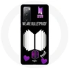 Image de Coque pour Samsung Galaxy S20 FE BTS Album Proof Chanson Yet To Come Le nouvel album 2022 Fond Noir