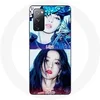 Image de Coque pour Samsung Galaxy S20 FE Blackpink Groupe K-pop Filles Lisa et Jisoo Lovesick girls poster the album