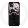 Image de Coque pour Samsung Galaxy A03 Tokyo Ghoul Kaneki Ken Masque Japonais Anime