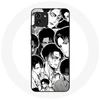 Image de Coque pour Samsung Galaxy A03 Attaque des Titans Manga Levi Ackerman