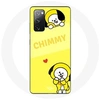 Image de Coque pour Samsung Galaxy S20 FE BTS Bangtan BT21 Chimmy Jimin Fond Jaune