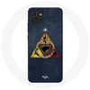 Image de Coque pour Samsung Galaxy A03 Game of Thrones Saison 8 Le Trône de Fer Triangle Logo Baratheon Lannister Stark et Targaryen