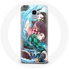 Image de Coque pour Samsung Galaxy A6 2018 Tanjiro et Nezuko Demon Slayer Kimetsu no Yaiba Anime
