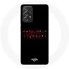 Image de Coque pour Samsung Galaxy A52 Stranger Things Affiche Logo Joyeux noël