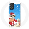 Image de Coque pour Samsung Galaxy A33 5G Anime One Piece Luffy Le jour de Noël 2023