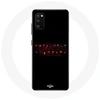 Image de Coque pour Samsung Galaxy A41 Stranger Things Affiche Logo Joyeux noël