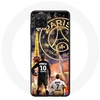 Image de Coque pour Samsung Galaxy A12 PSG Neymar et Mbappé Joyeux noël