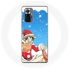 Image de Coque pour Xiaomi Redmi Note 10 Pro Anime One Piece Luffy Le jour de Noël 2023