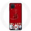 Image de Coque pour Samsung Galaxy A42 5G BTS Bangtan Garçons Fond Rouge Cadeau de Noël 2023
