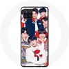 Image de Coque pour Samsung Galaxy A42 5G BTS Affiche Memebers Cadeau de Noël 2023