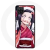Image de Coque pour Samsung Galaxy A22 4G Anime Demon Slayer Kamado Nezuko Le jour de Noël 2023