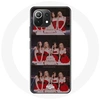 Image de Coque pour Xiaomi Mi 11 Lite BLACKPINK Cadeau de Noël Chanson Last Christmas