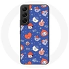 Image de Coque pour Samsung Galaxy S22 BTS Bangtan Sonyeondan BT21 Noël 2023