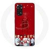 Image de Coque pour Xiaomi Redmi Note 11 4G BTS Bangtan Garçons Fond Rouge Cadeau de Noël 2023