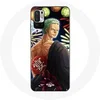 Image de Coque pour Xiaomi Poco M3 Pro One Piece Joyeux noël Zoro Anime Manga
