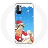 Image de Coque pour Xiaomi Poco M3 Pro Anime One Piece Luffy Le jour de Noël 2023